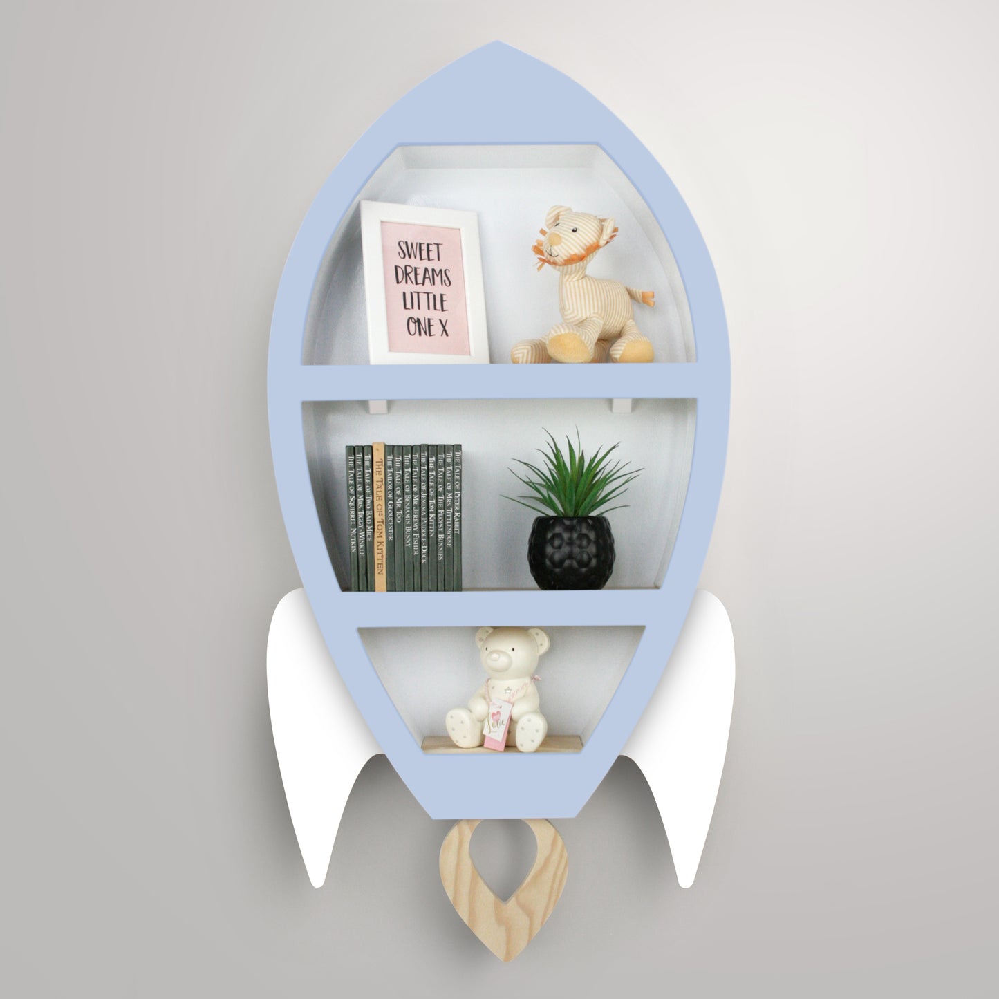 Rocket Nursery Shelves