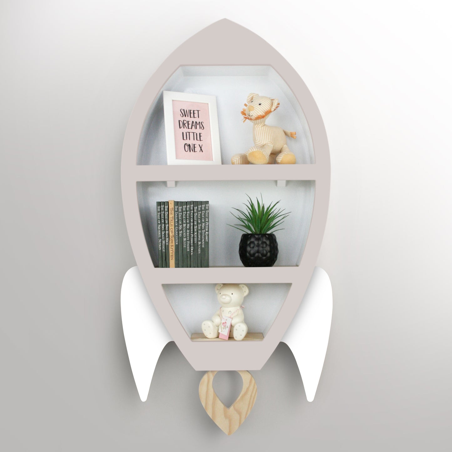 Rocket Nursery Shelves