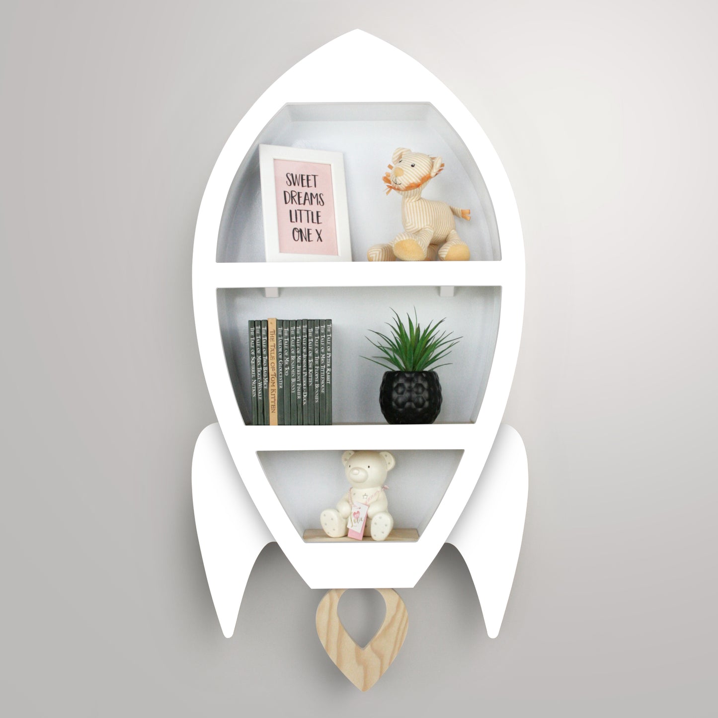 Rocket Nursery Shelves