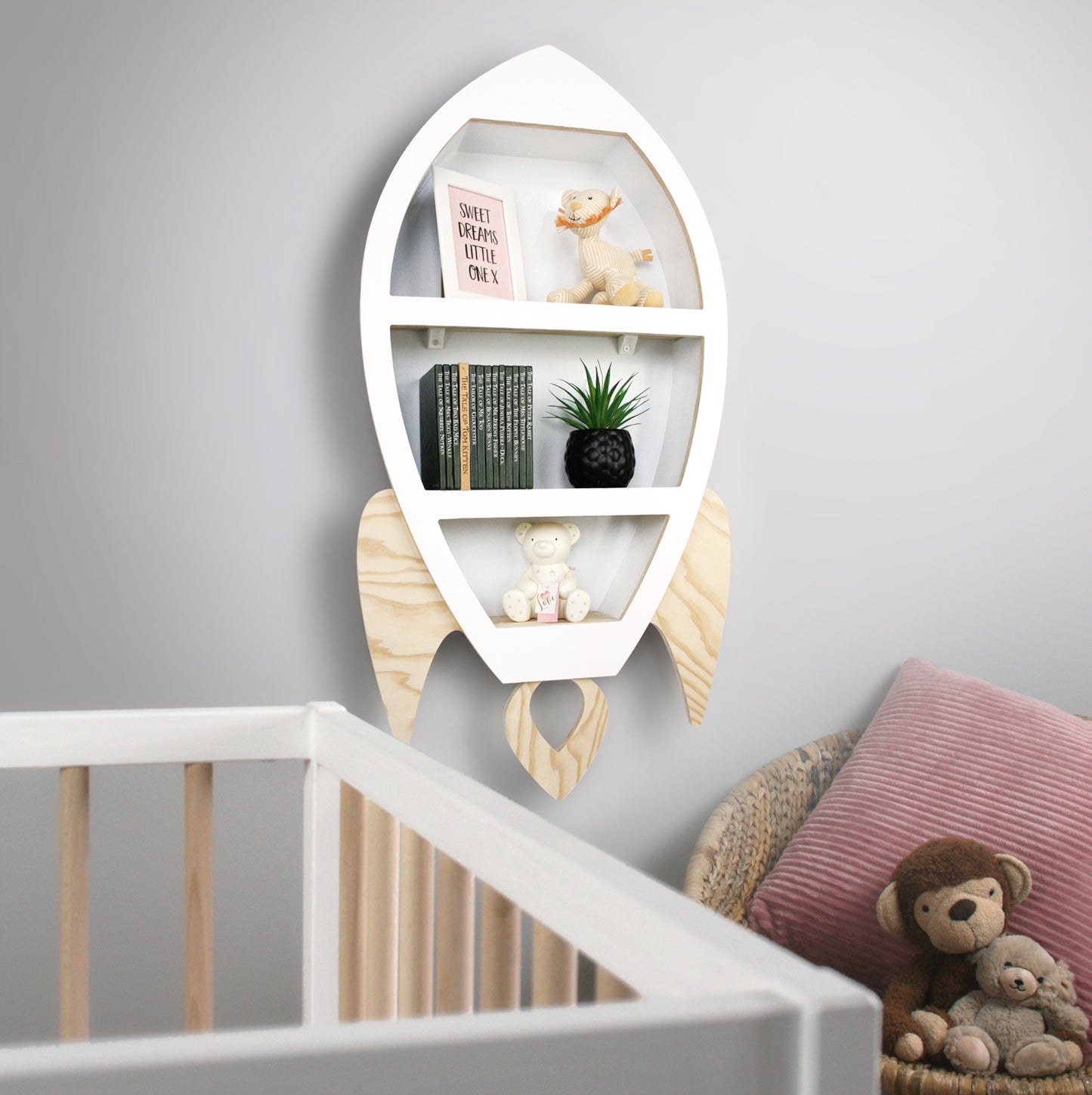 Rocket Nursery Shelves