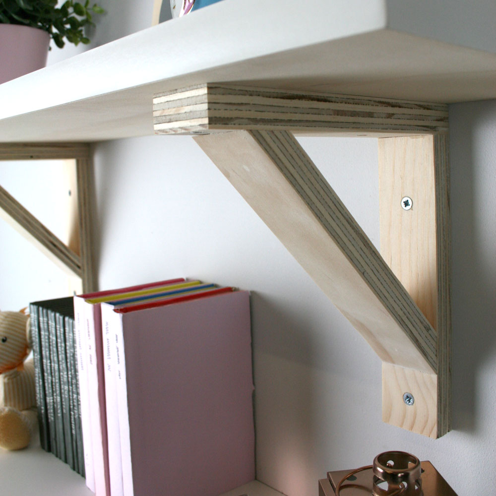 Bracket Nursery Shelves