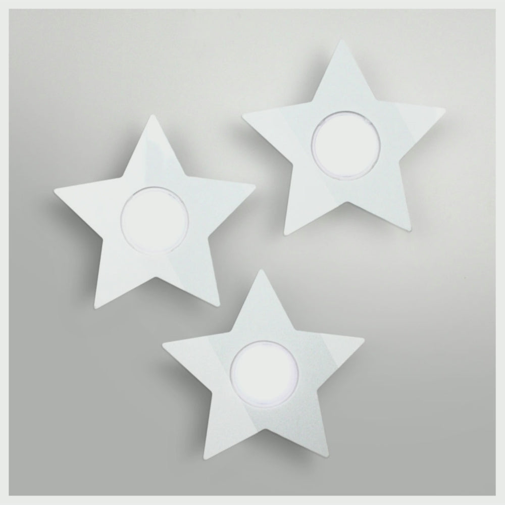 Star Wall Lights. Video.