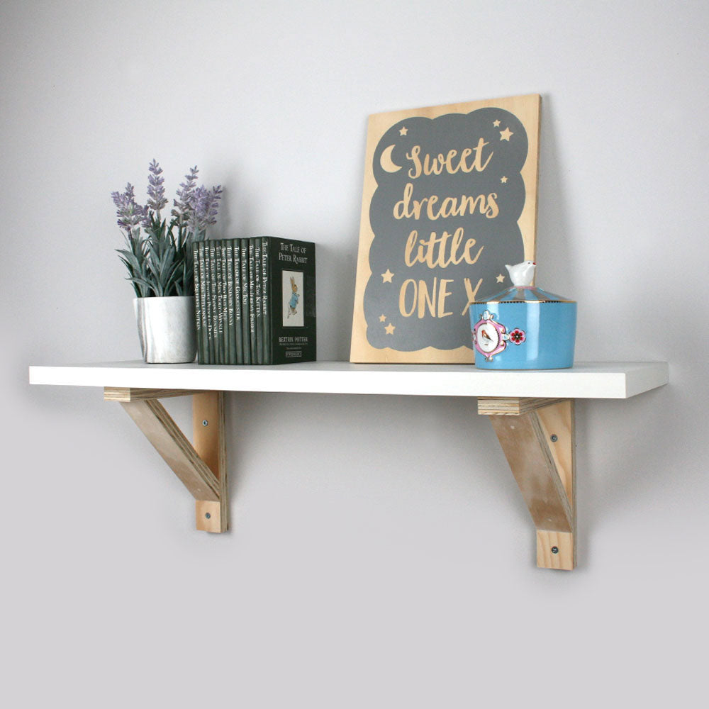 Nursery Bracket Shelves