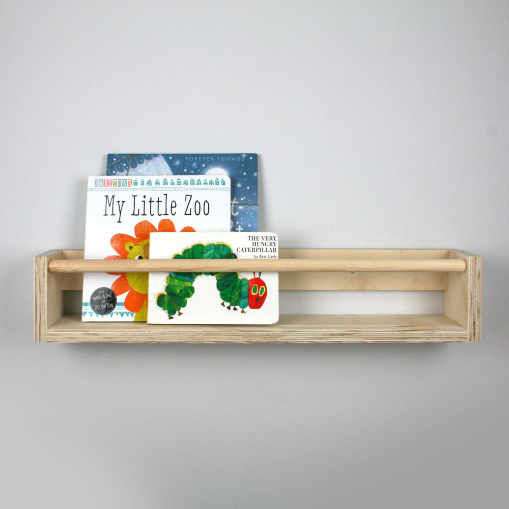 Children's Wall Book Rack