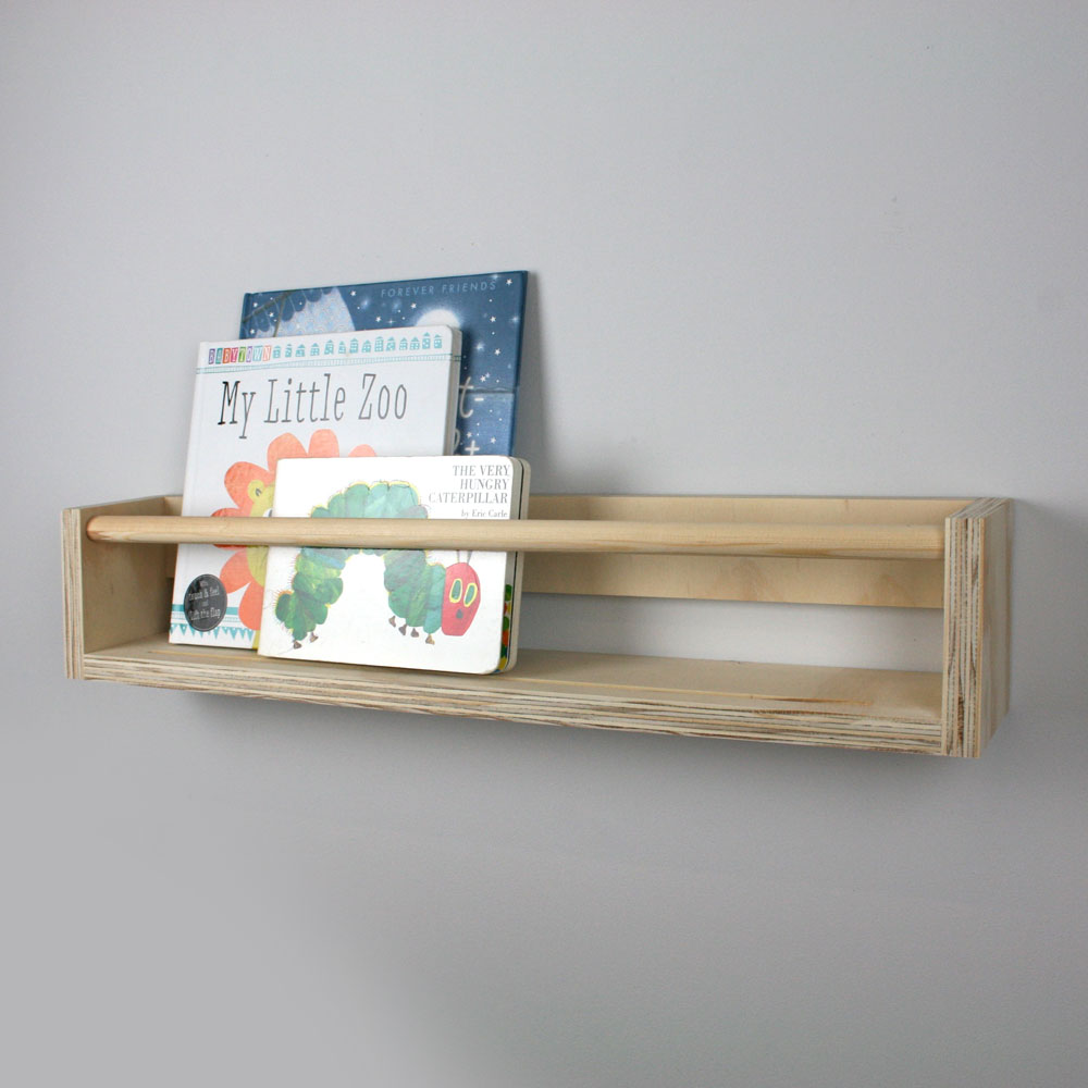 Children's Wall Book Rack