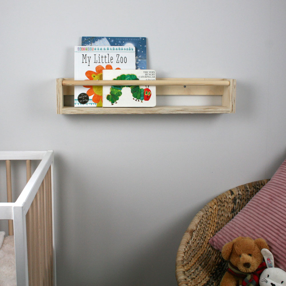 Children's Wall Book Rack