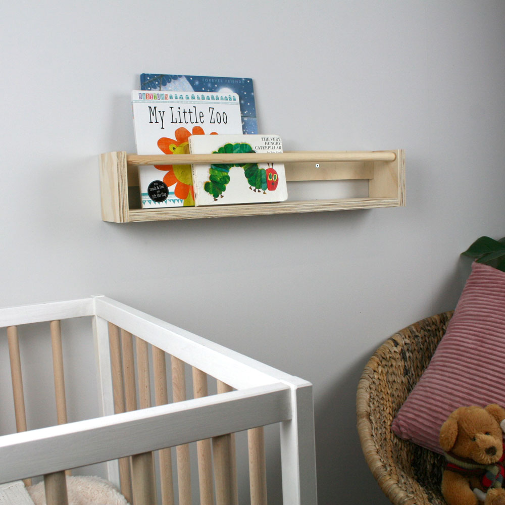 Children's Wall Book Rack