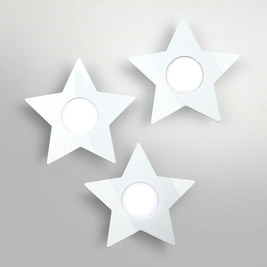 Star shaped wall mounting nightlights.M