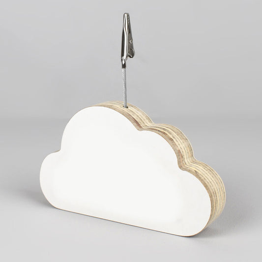 Cloud shaped picture holder.M